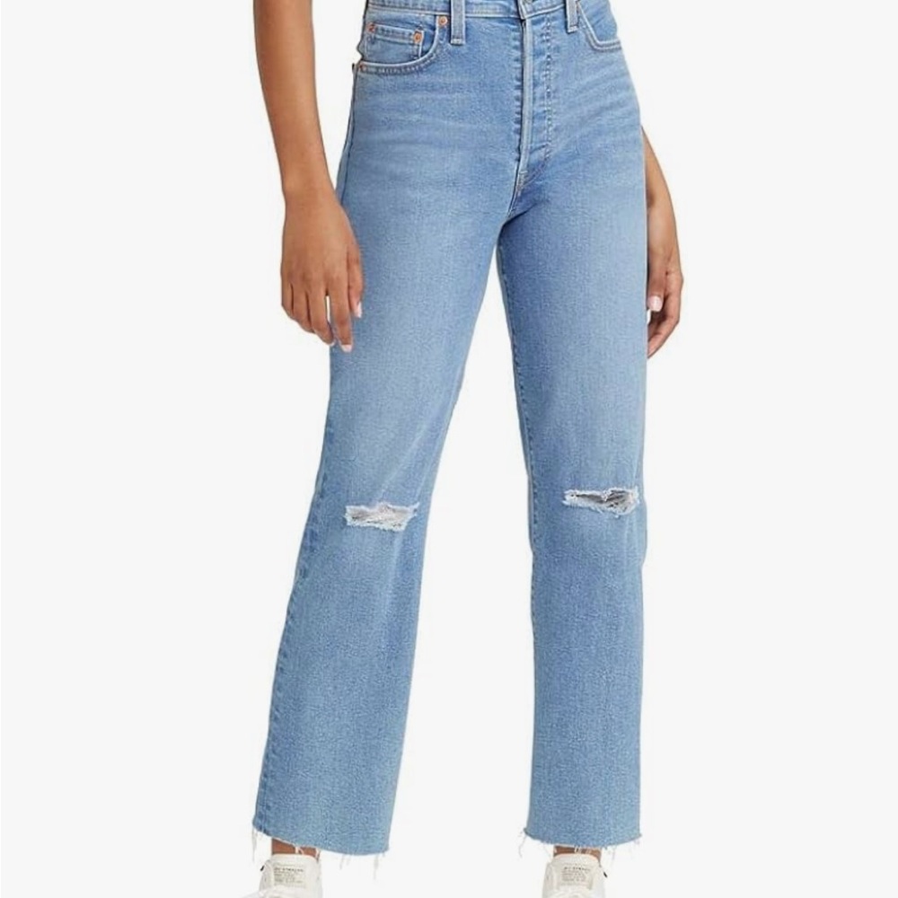 Levi's Light Blue Straight Leg Women's Jeans